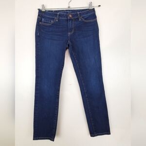 Banana Republic Skinny Jeans Dark Wash Size 26 Petite Low Rise